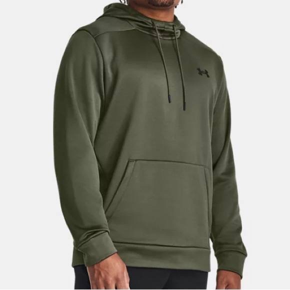 Men’s Under Armour Army Green Sweatshirt Hoodie medium - Picture 1 of 8